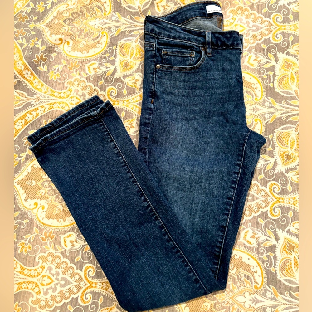 Loft Curvy Boot Cut Jeans S27